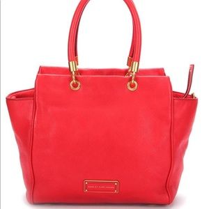 Marc by Marc Jacobs Too hot to Handle red leather adjustable crossbody bag